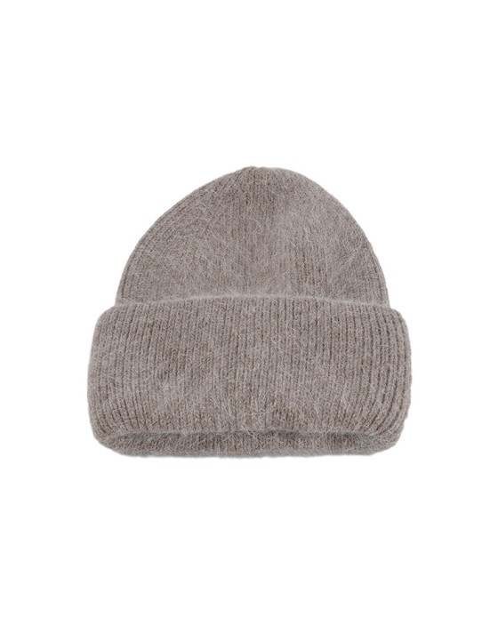 Warm and comfortable plush thick knitted hat