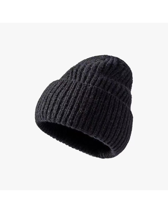 Stylish striped thick and warm knitted hat Stylish striped thick and warm knitted hat