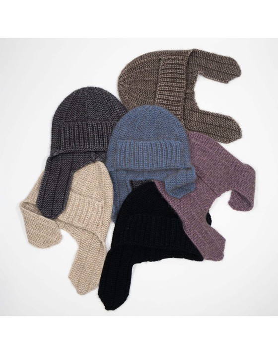 High-elasticity warm ear-protecting knitted hat High-elasticity warm ear-protecting knitted hat