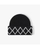 High-quality diamond pattern knitted hat