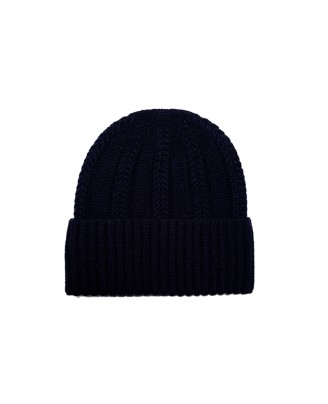 Warm and casual outdoor jacquard knit hat