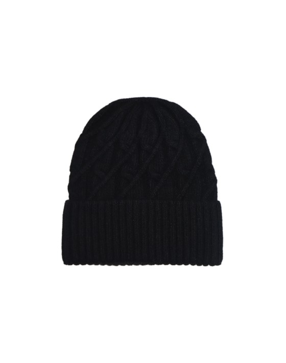 Thickened warm outdoor jacquard knitted hat Thickened warm outdoor jacquard knitted hat